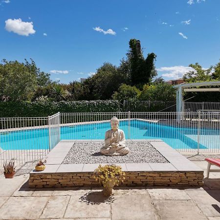 Bed and Breakfast Les Cigalous Restinclieres Exterior foto